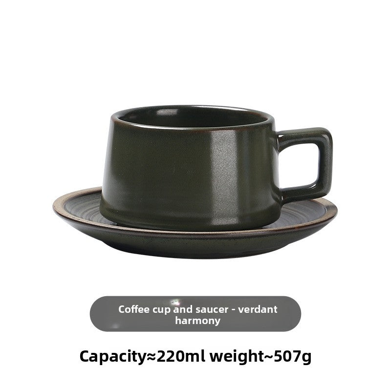 Ceramic coffee cup