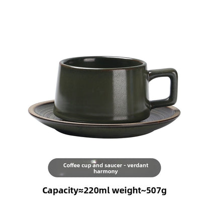 Ceramic coffee cup