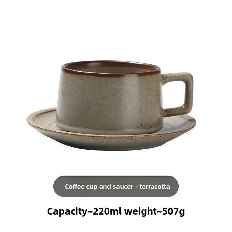 Ceramic coffee cup