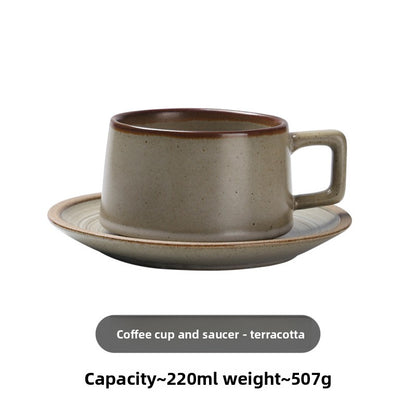 Ceramic coffee cup