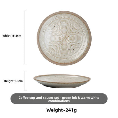Ceramic coffee cup