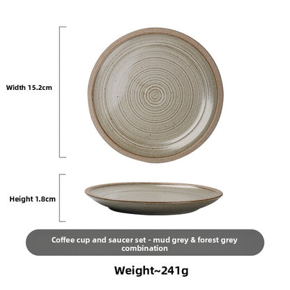 Ceramic coffee cup