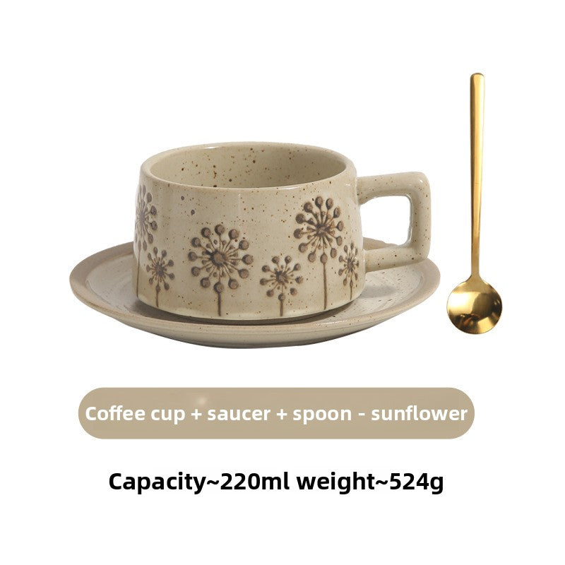 Ceramic coffee cup