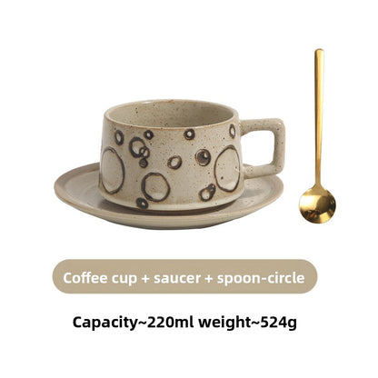 Ceramic coffee cup