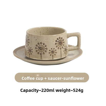 Ceramic coffee cup