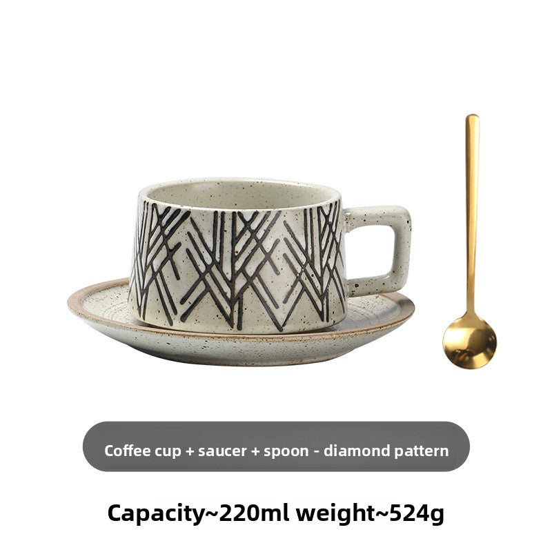 Ceramic coffee cup