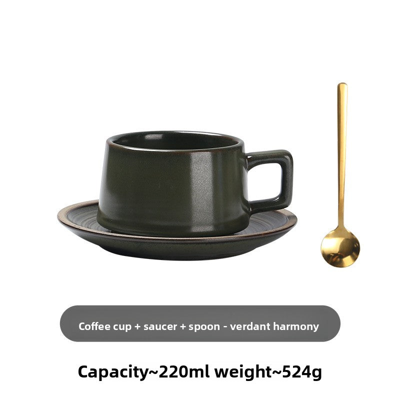 Ceramic coffee cup