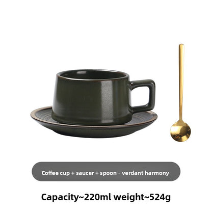 Ceramic coffee cup