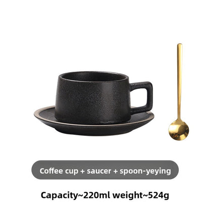 Ceramic coffee cup