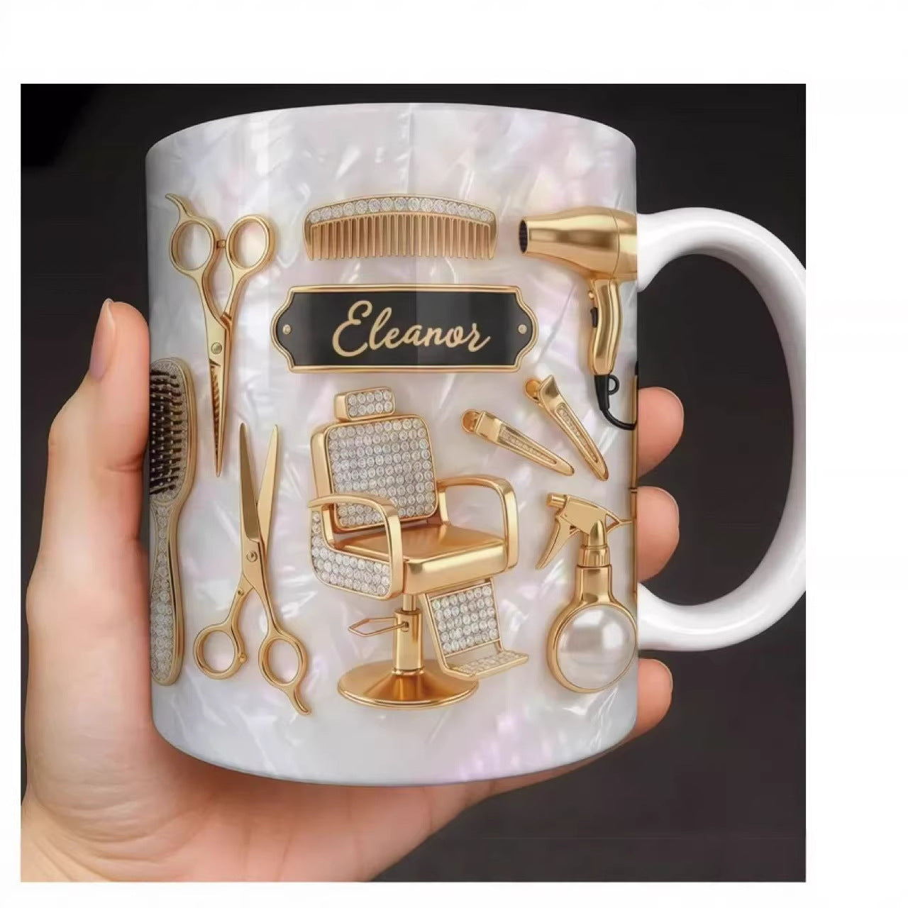 Ceramic coffee cup