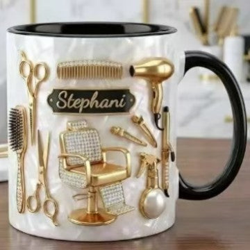 Ceramic coffee cup