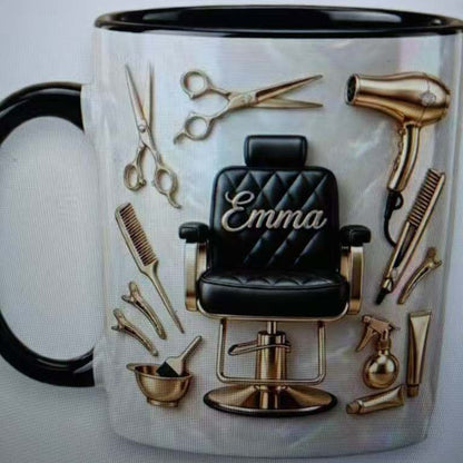 Ceramic coffee cup