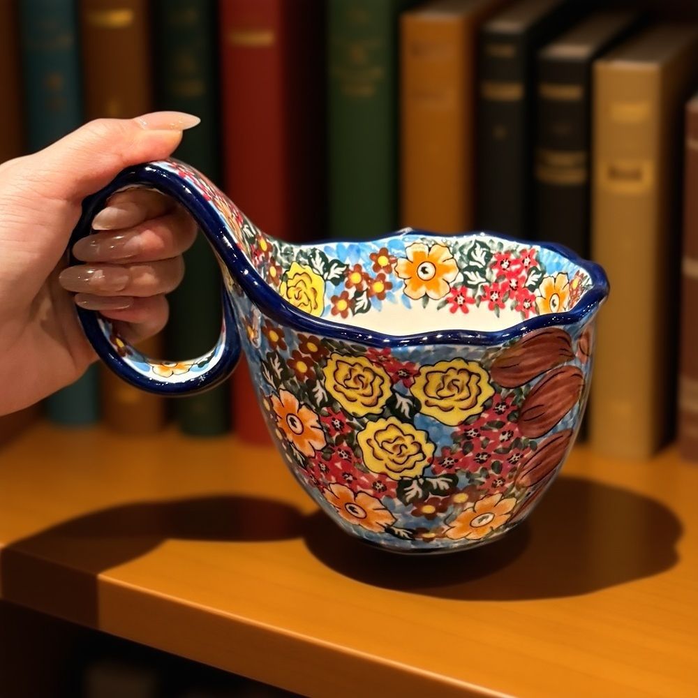 Ceramic coffee cup