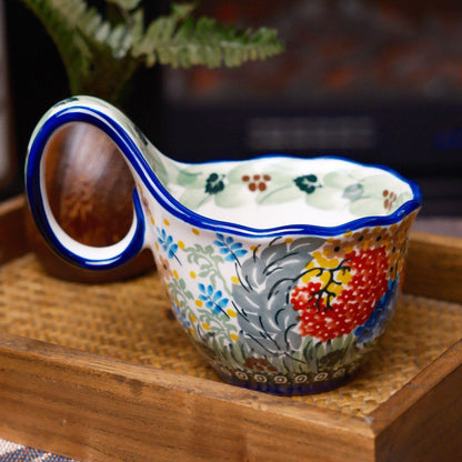 Ceramic coffee cup
