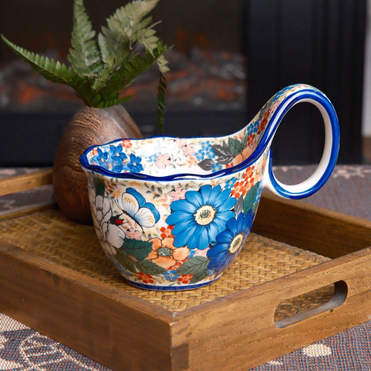 Ceramic coffee cup