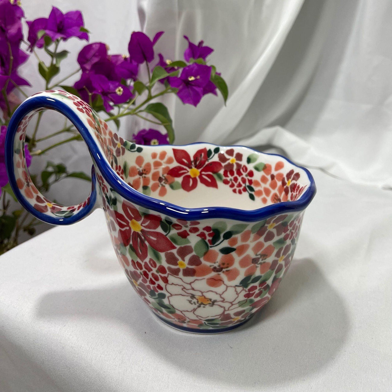 Ceramic coffee cup
