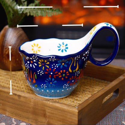 Ceramic coffee cup