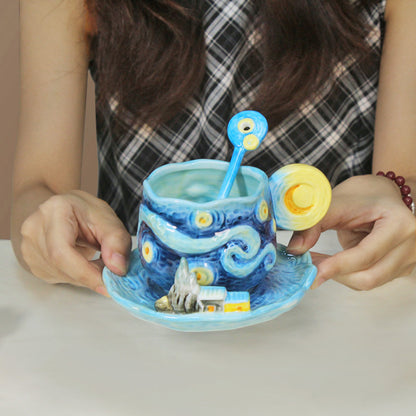 ceramic coffee set