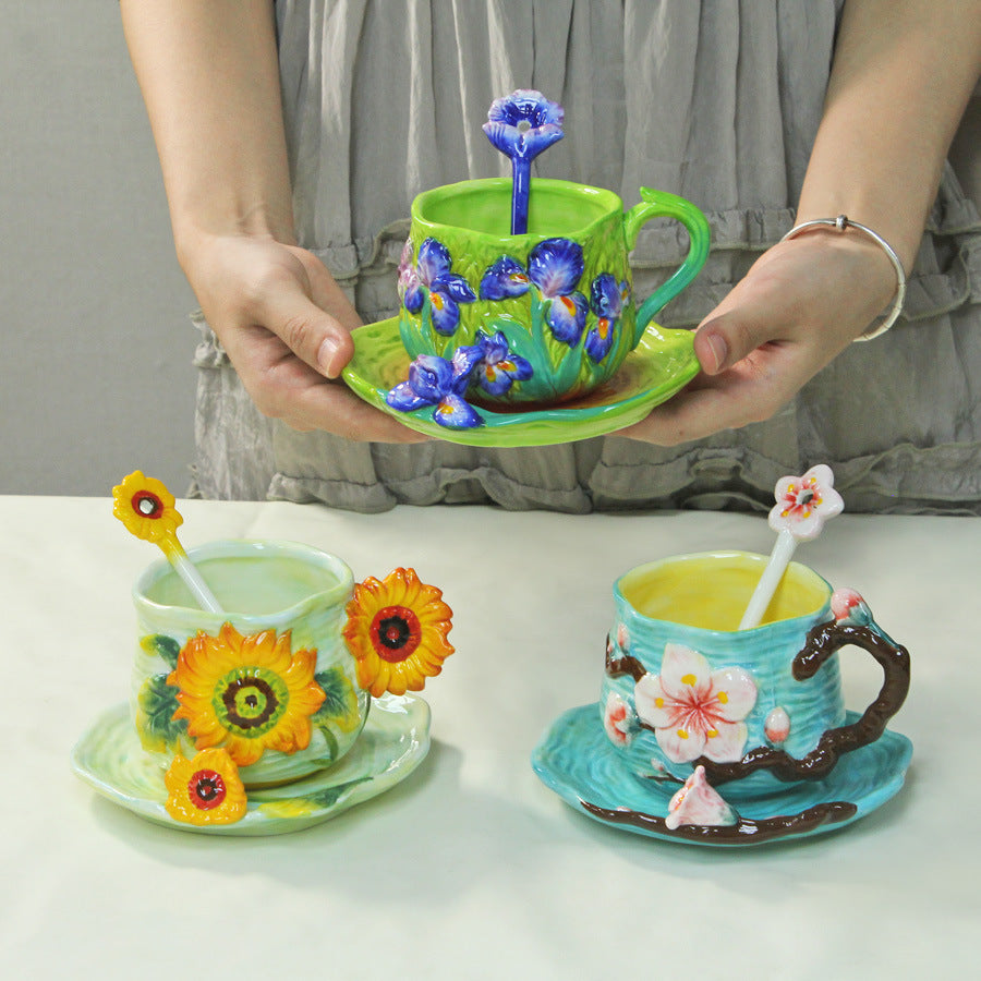 ceramic coffee set