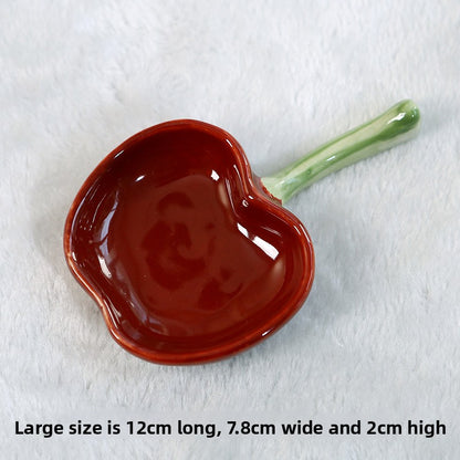 Ceramic Condiment Dish with Fruit Design