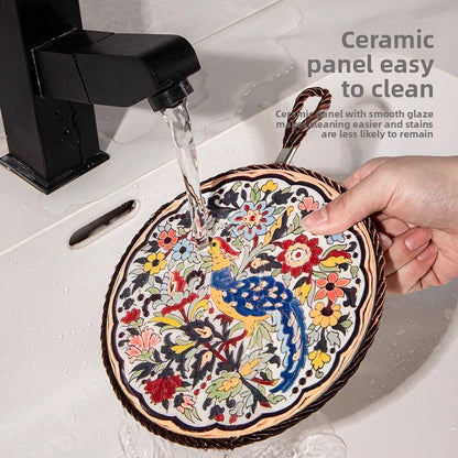 Ceramic Cork Table Heat Protection Mat