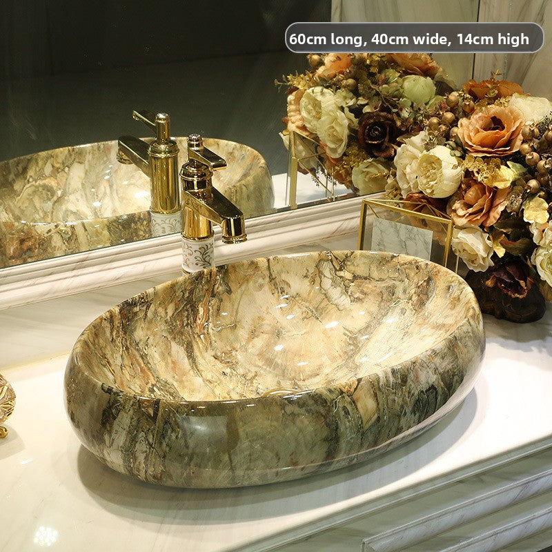ceramic countertop washbasin