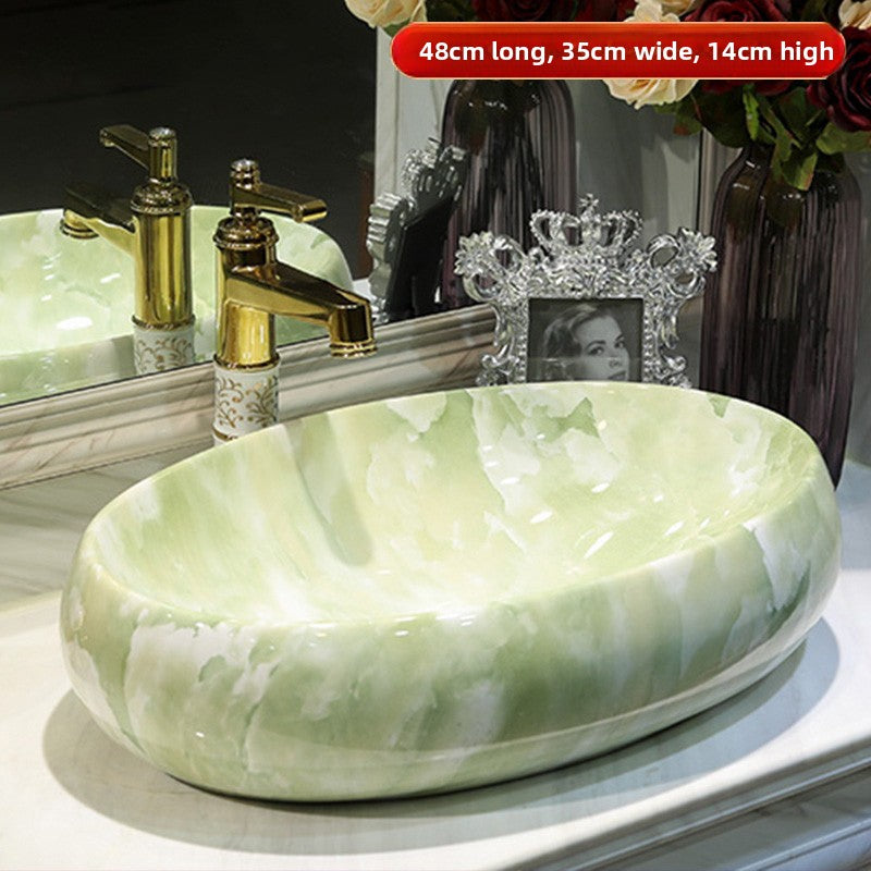 ceramic countertop washbasin