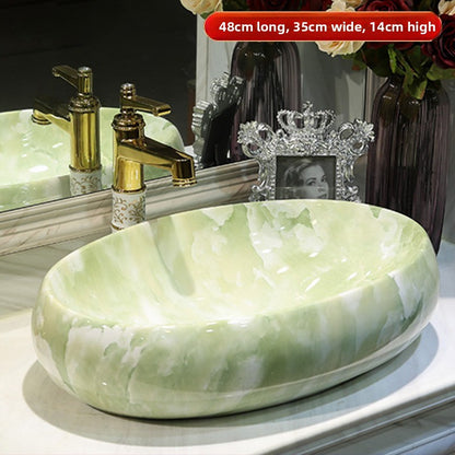 ceramic countertop washbasin