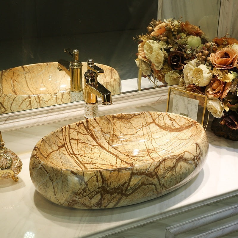 ceramic countertop washbasin