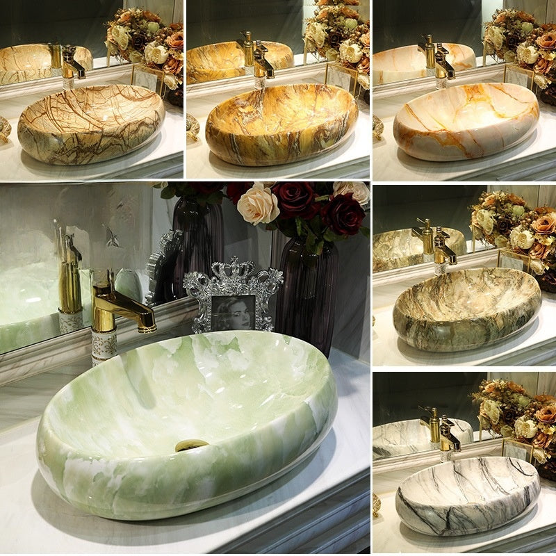 ceramic countertop washbasin