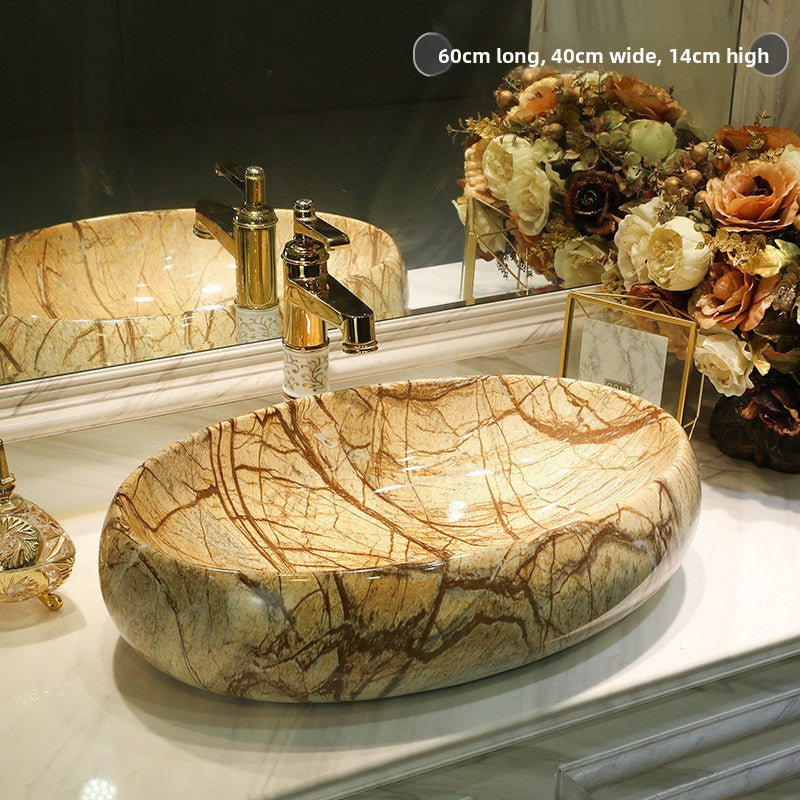 ceramic countertop washbasin