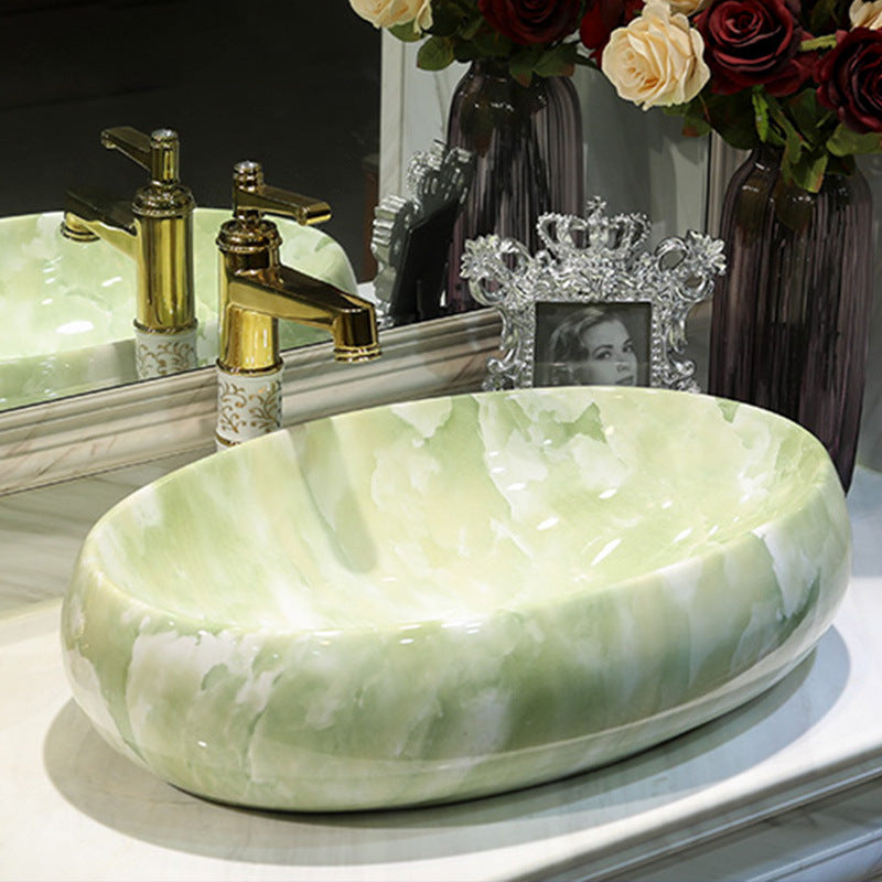 ceramic countertop washbasin