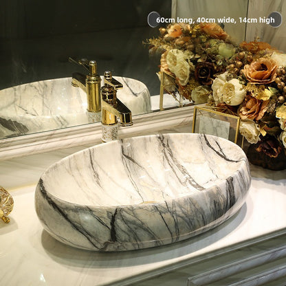 ceramic countertop washbasin