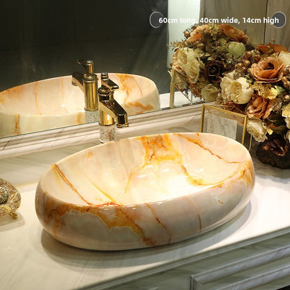 ceramic countertop washbasin