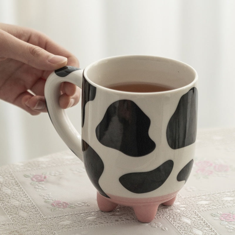 Ceramic Cow Pattern Mug