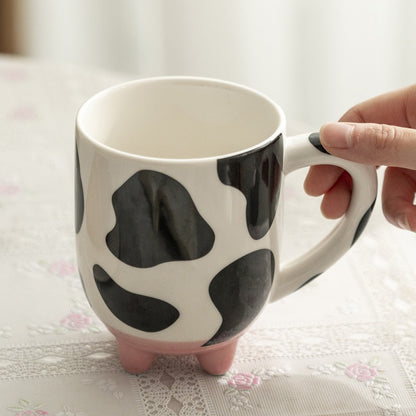 Ceramic Cow Pattern Mug