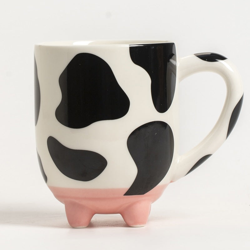 Ceramic Cow Pattern Mug