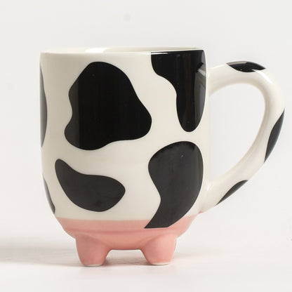 Ceramic Cow Pattern Mug