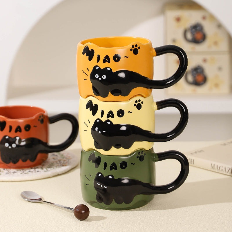 Ceramic Cup Mug Office Stacked Water Cup