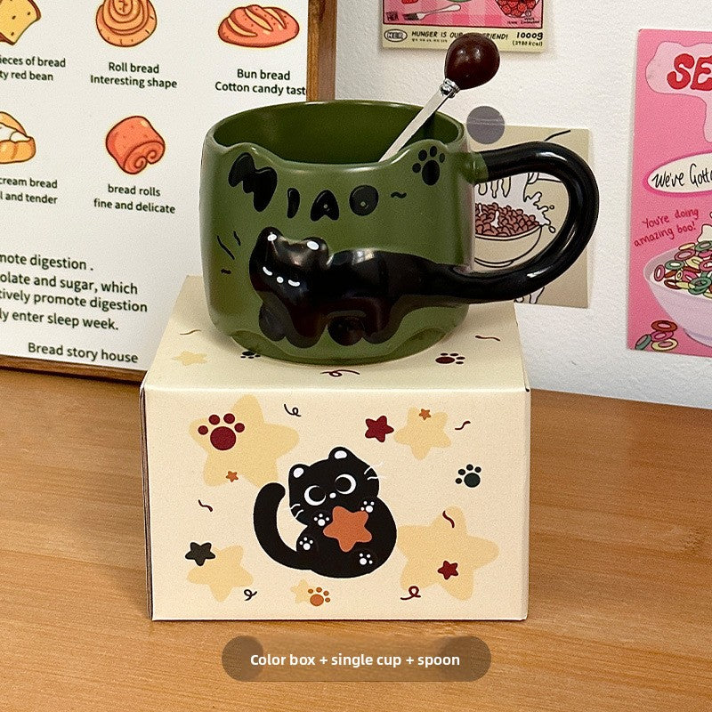Ceramic Cup Mug Office Stacked Water Cup