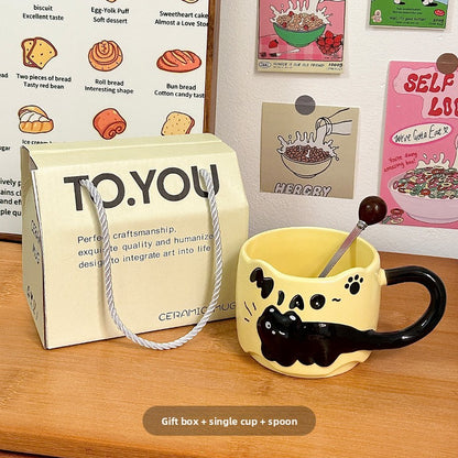 Ceramic Cup Mug Office Stacked Water Cup