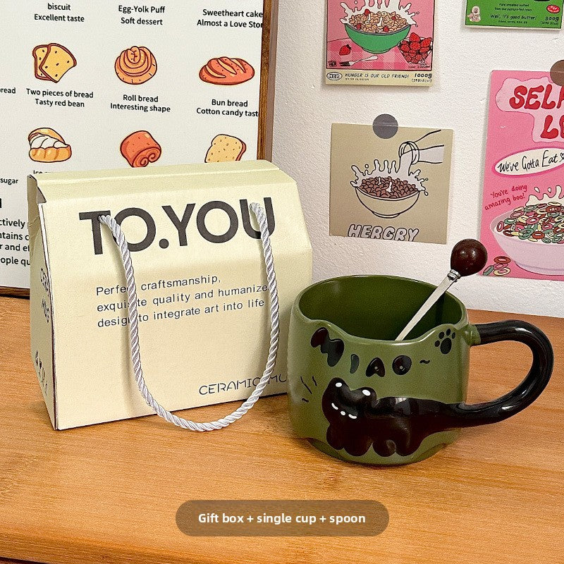 Ceramic Cup Mug Office Stacked Water Cup
