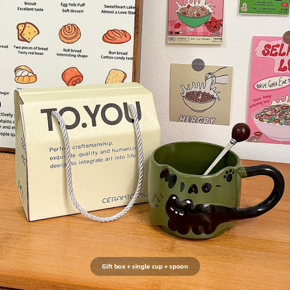Ceramic Cup Mug Office Stacked Water Cup