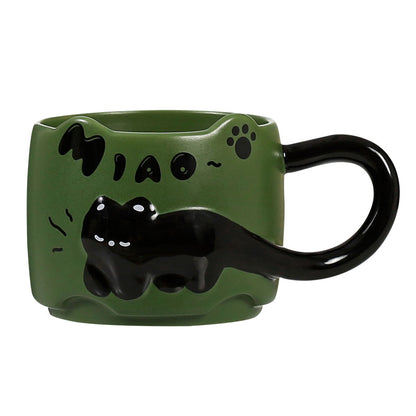 Ceramic Cup Mug Office Stacked Water Cup