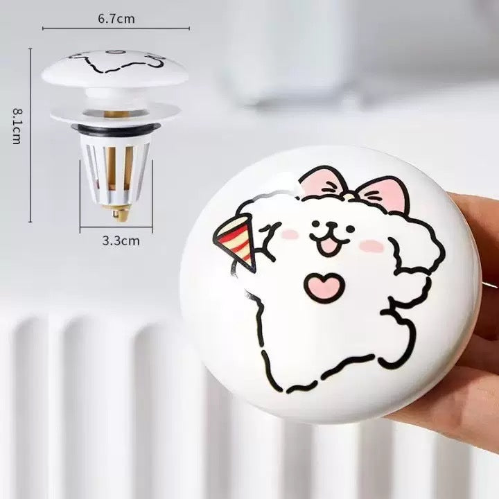 ceramic drain plug