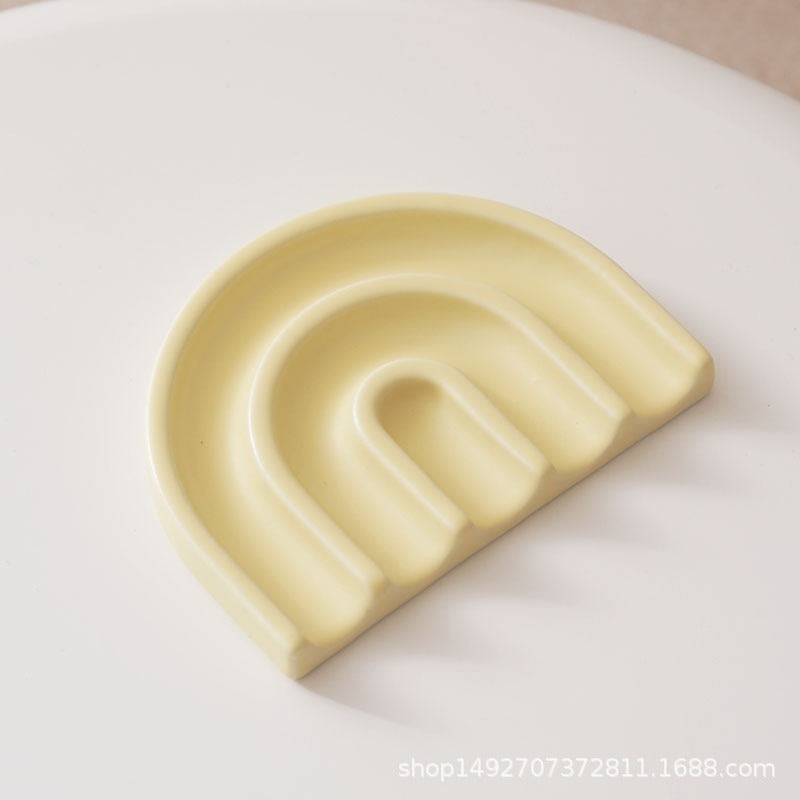 Ceramic Drain Soap Dish
