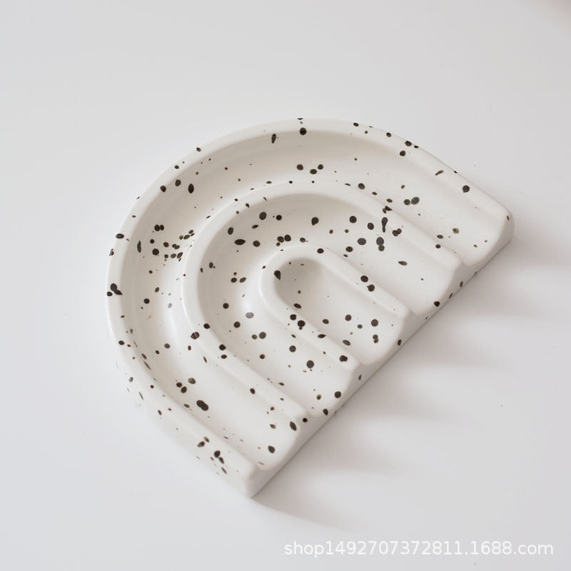 Ceramic Drain Soap Dish