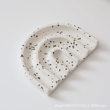 Ceramic Drain Soap Dish