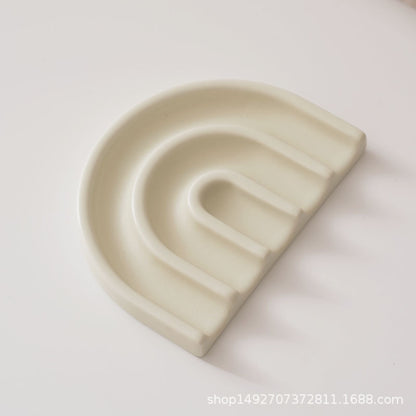 Ceramic Drain Soap Dish