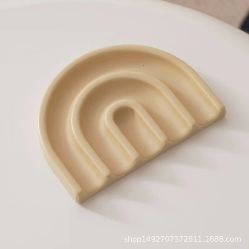 Ceramic Drain Soap Dish